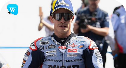 Marc Marquez wearing sunglasses