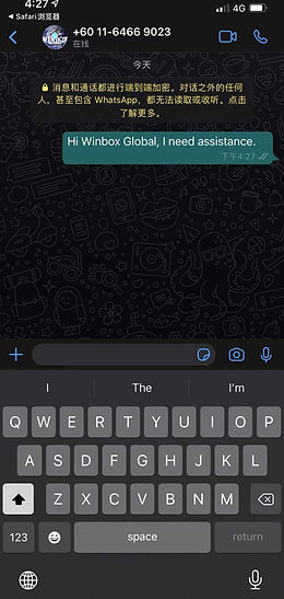 Contact us on Whatsapp