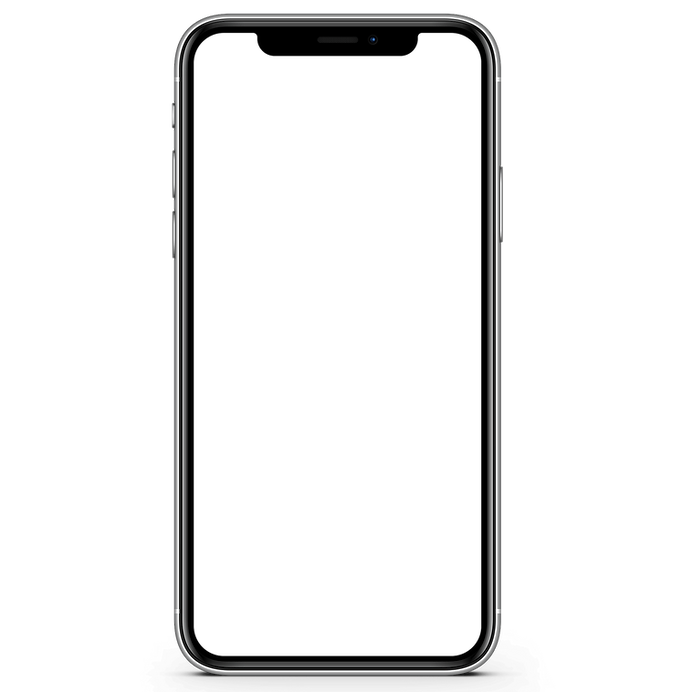 iPhone frame showing Winbox register steps