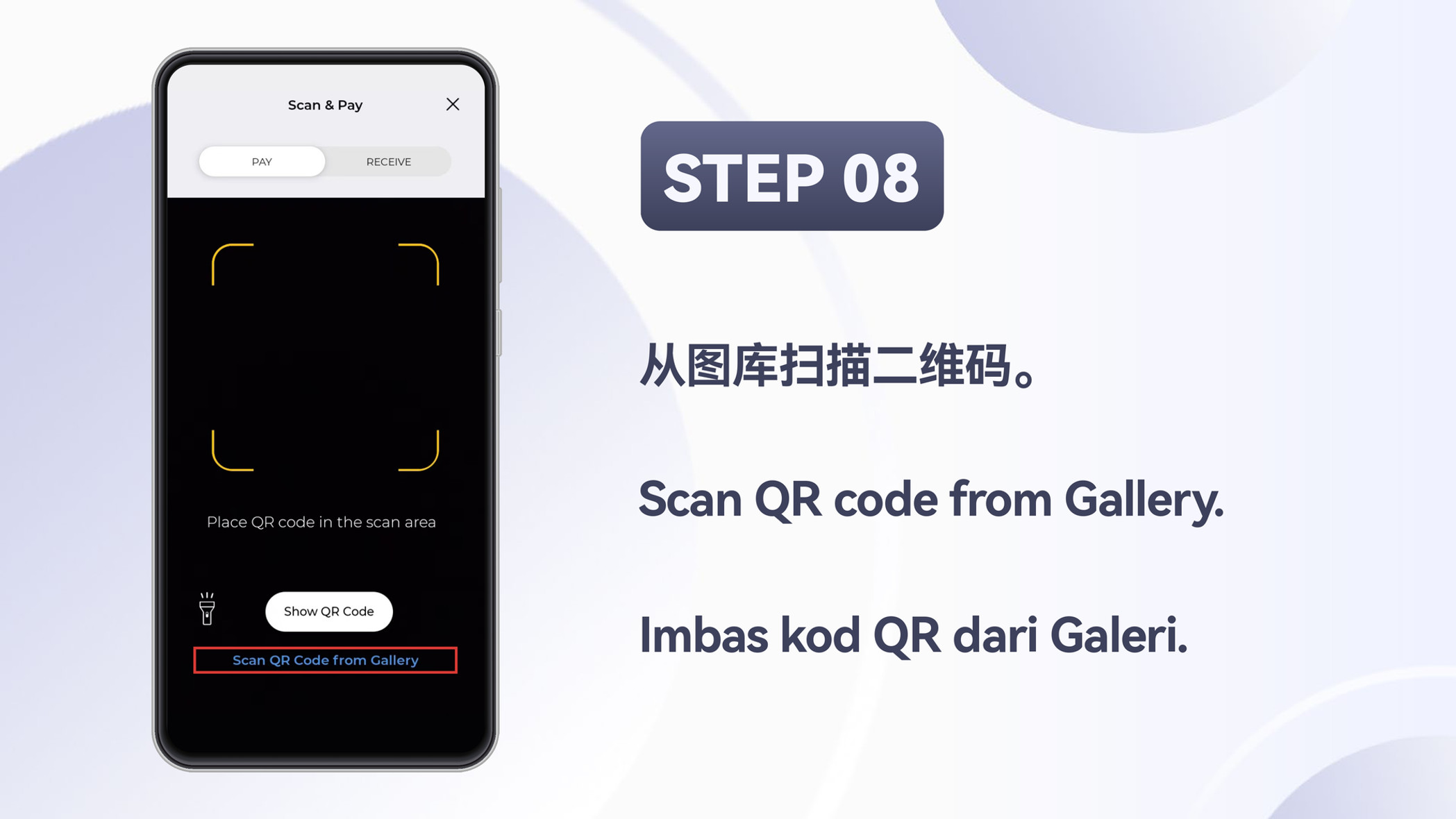 Winbox TNG/DuitNow top up step 9