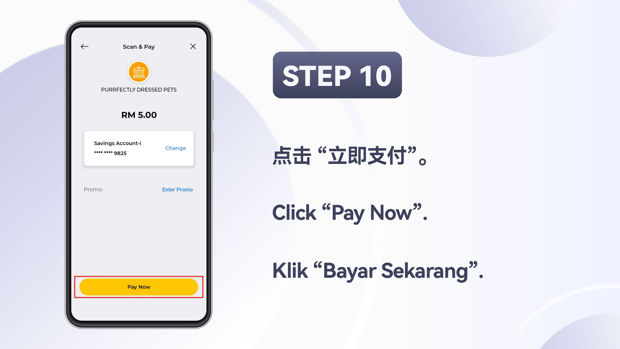 Winbox TNG/DuitNow top up step 11