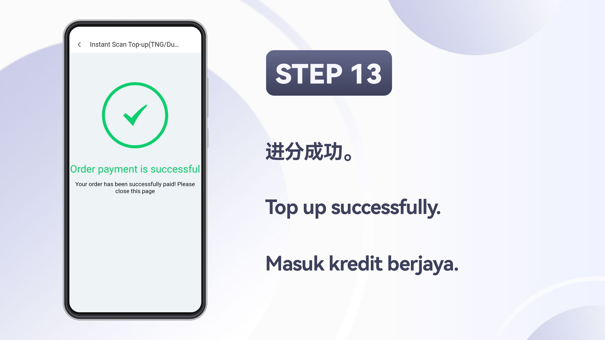 Winbox TNG/DuitNow top up step 14