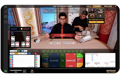 Playtech Mini Baccarat game