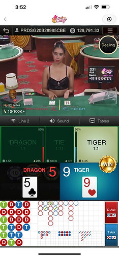 Winbox88 AE Sexy Dragon Tiger