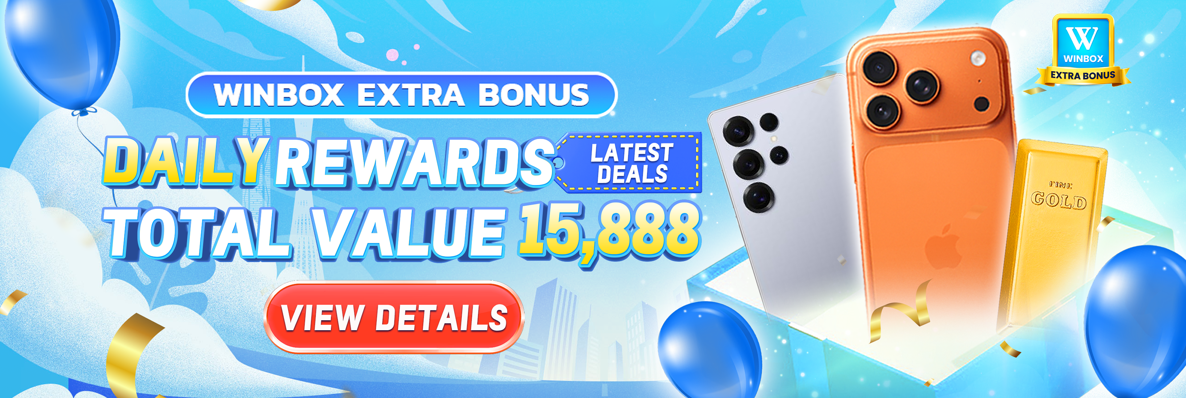 Winbox Extra Bonus Daily Live Lucky Draw banner 2