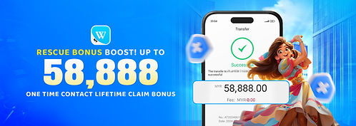Rescue Bonus promotion banner