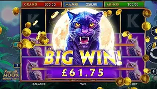Panther Moon slot gameplay
