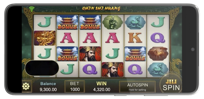 chin shi huang slots