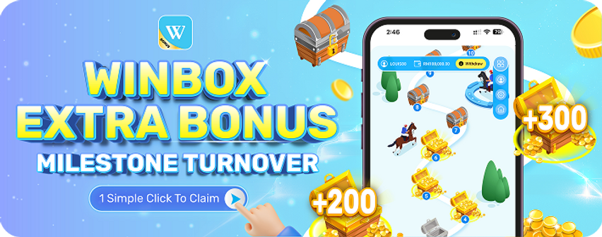 Winbox VIP ongoing event banner