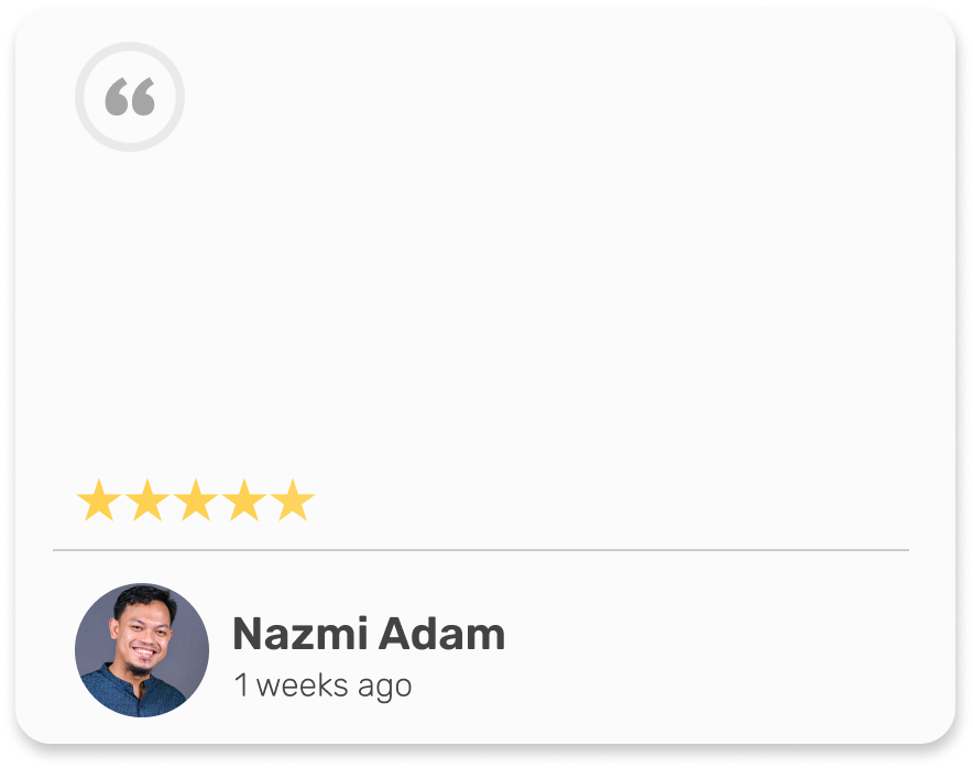 Review by Nazmi Adam